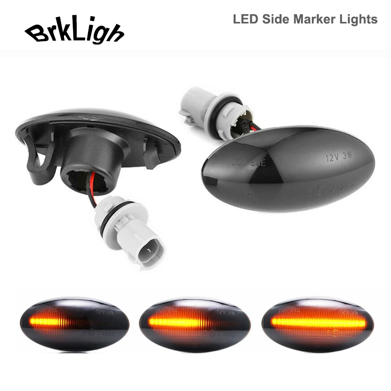 

2Pcs Car LED Dynamic Side Marker Turn Signal Light Lamps For Suzuki Jimny Swift EZ NZ AZ APV Alto Ignis Spalsh SX4 XL7 Vtarai