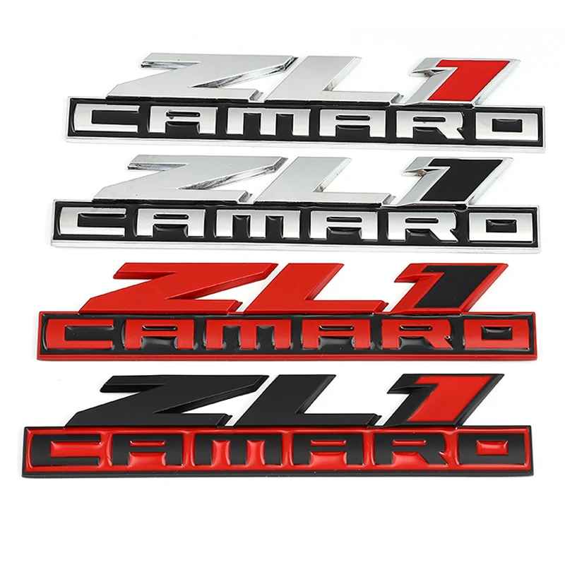 Металлический 3d-логотип ZL1 наклейка на гоночный автомобиль Эмблема багажника