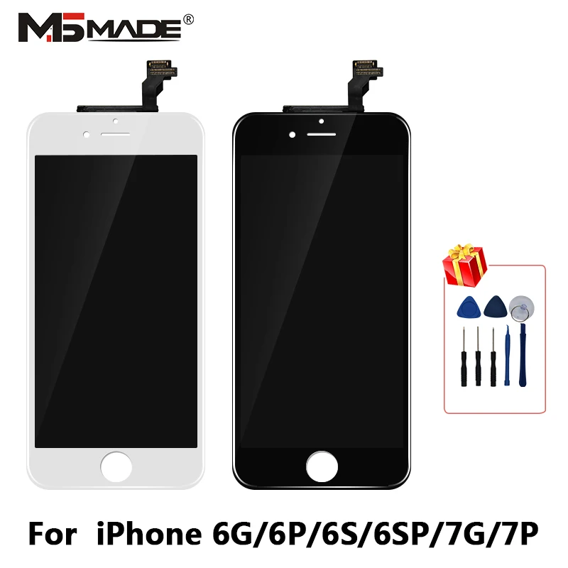 AAA + качественный ЖК дисплей для iPhone 6 сенсорный экран Замена 6S Plus 7 без битых