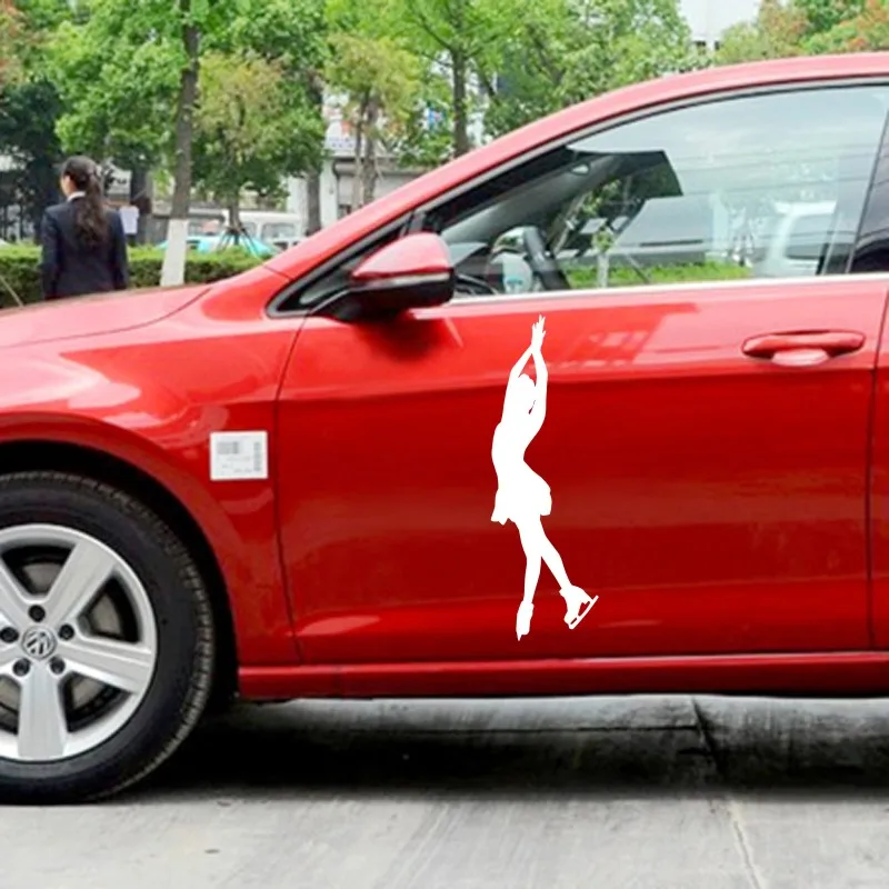 

Figure Skating Sticker Decal Skiing Ice Sports Posters Vinyl Pegatina Wall Decals Decor Mural Car Figure Skating Decal
