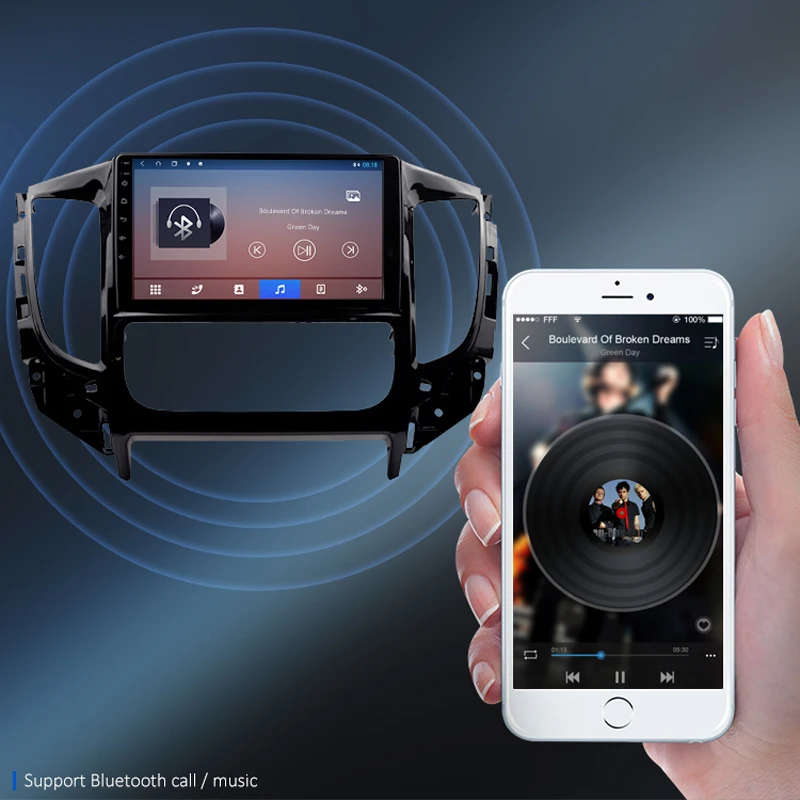 

Car DVD For Mitsubishi L200 (2015-2019) Auto A/C Car Radio Multimedia Video Player Navigation GPS Android 10.0 Double Din