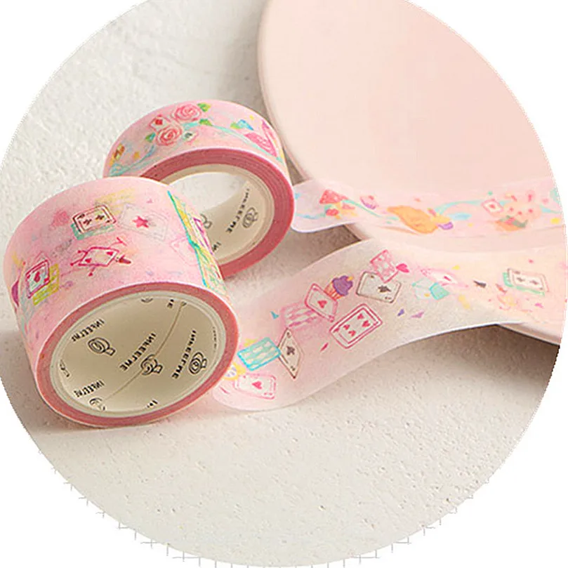 

1 roll Fairy Tale washi tape Scrapbooking Washitape for Scrapbooking DIY Student Christmas gifts office supplies