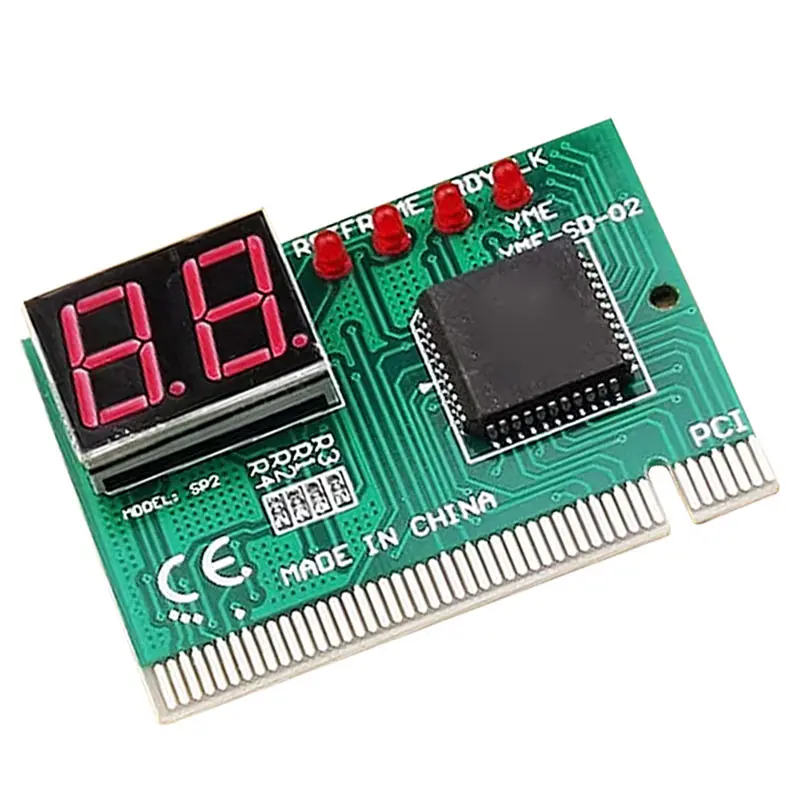 Диагностическая карта PCI для ПК 2 цифры анализатор материнской платы тестер пост