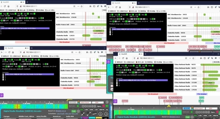 Ресивер SDR 16 бит 62 м полоса пропускания в реальном времени LTC2208 ADC прямая выборка