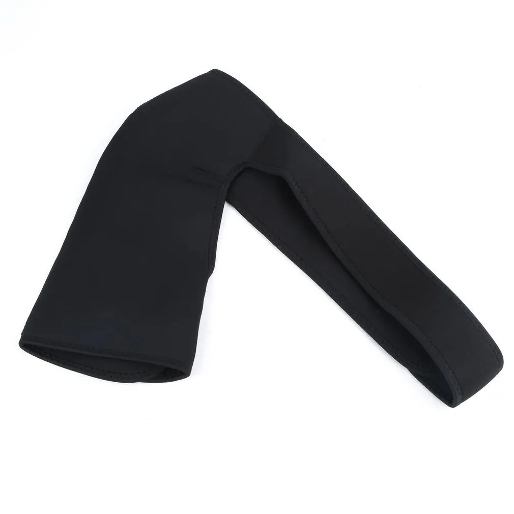 Adjustable Breathable Gym Sports Care Single Shoulder Support Back Brace Guard Strap Wrap Belt Band 