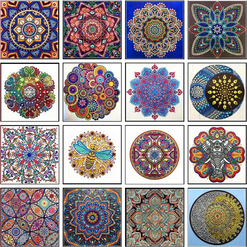 Алмазная живопись 5D сделай сам картина с квадратными/круглыми стразами особой