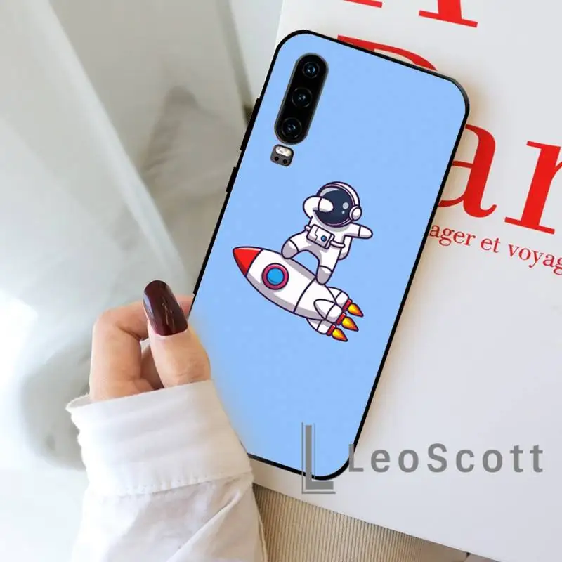 

Lovebay Creative Astronaut Shockproof Phone Case For Huawei honor Mate P 9 10 20 30 40 Pro 10i 7 8 a x Lite nova 5t