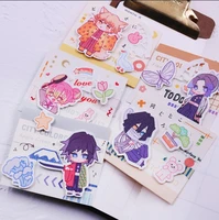 demon slayer kochou shinobu kanroji mitsuri crafts scrapbooking stickers book student label decorative sticker stationery