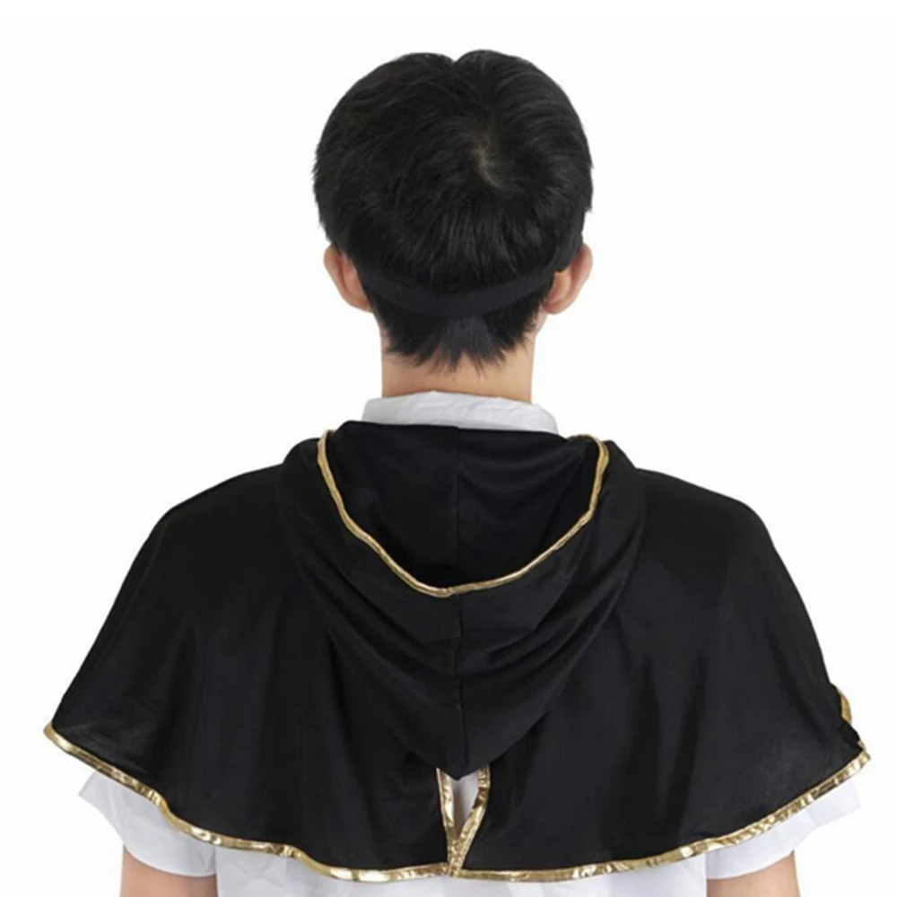 Anime Black Clover Asta Cloak Headband Hood Cape Halloween Party Carnival Cosplay Costume | Costumes