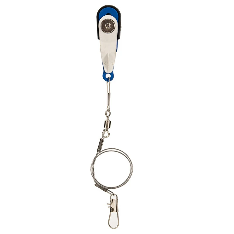 Adjustable Tension Resistant Spanning Downrigger Outrigger Trolling Release Clips Clip with Steel Wire New | Спорт и развлечения