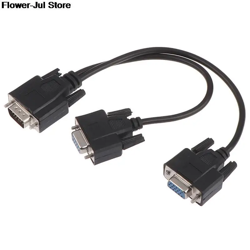 Кабель-разветвитель для видеомонитора 15Pin VGA папа-2 Vga Svga мама | Электроника