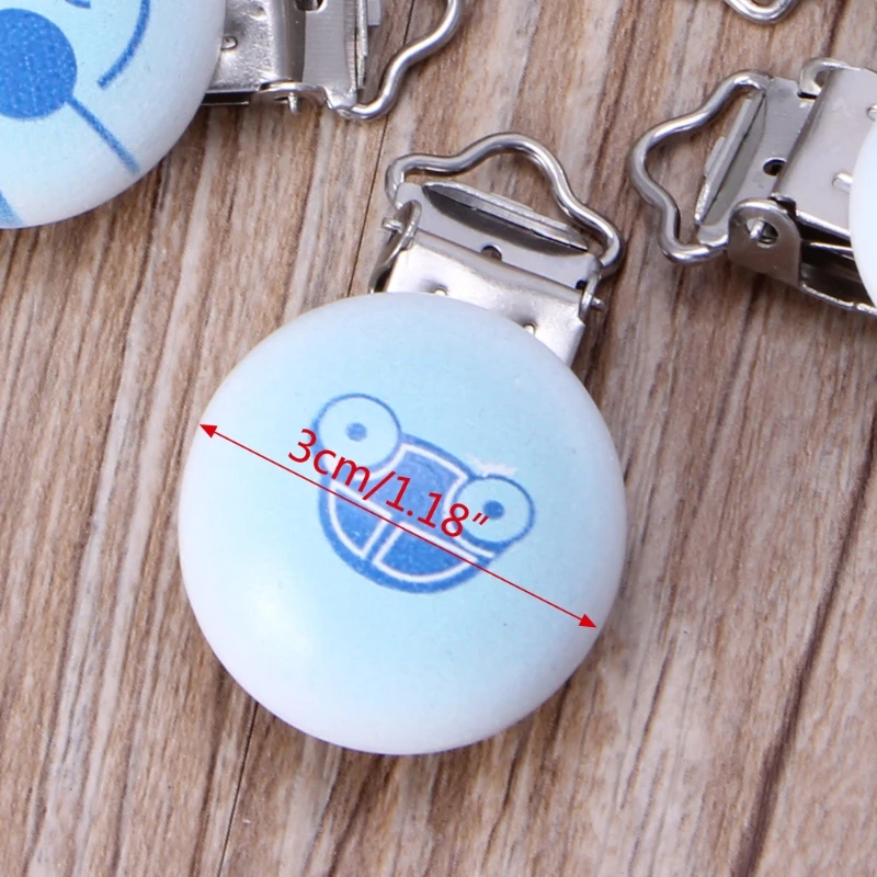 

5pcs/lot Baby Pacifier Clip Holder Soother Pacifier Infant Dummy Clips For Baby
