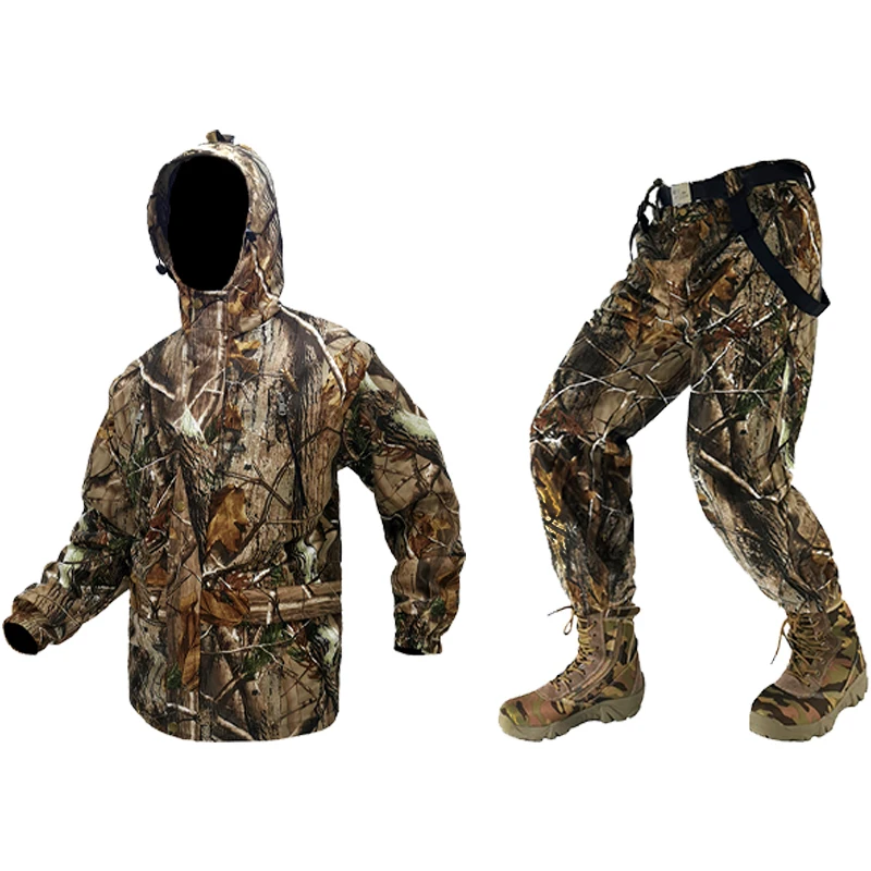 Новая бионическая Водонепроницаемая камуфляжная свободная одежда для охоты