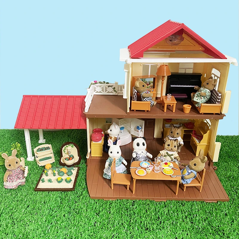 Набор мебели для кукольного домика сделай сам игрушки ролевых игр кукольный