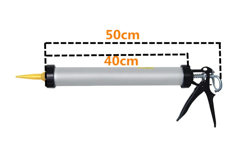 Алюминиевый корпус Ручной Строительный пистолет для герметизации гибкий мягкий