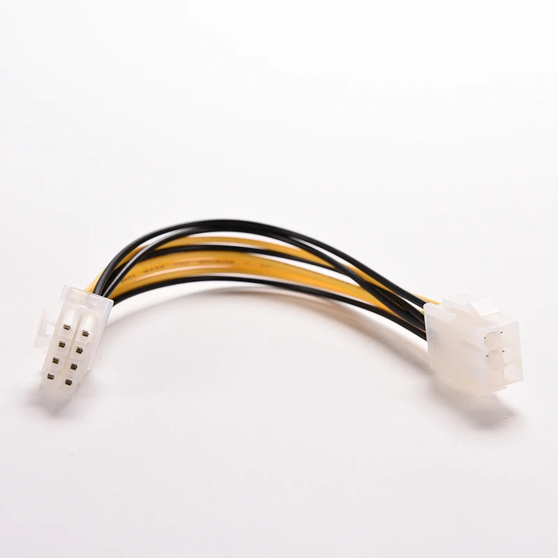 6 до 8 Pin PCI Express преобразователь питания Кабельный Шнур соединитель для видеокарты