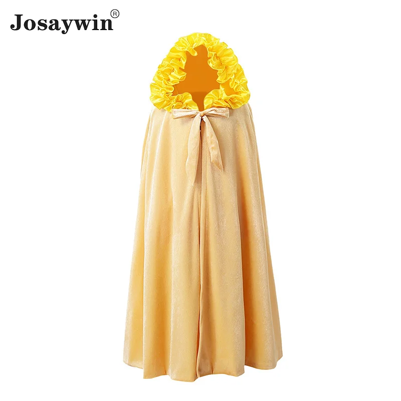 

Girls Kids Queen Birthday Party Dress Festival Hooded Cloak Manteau Kids Cosplay Coat Baby Coak Children Carnival Accessory Wig