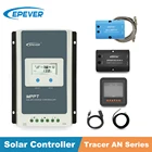 Контроллер заряда батареи Epever MPPT, с ЖК-дисплеем, 10 А, 20 А, 30 А, 40 А, 1210AN 2210AN, 3210AN, 4210AN, 12 В, 24 В