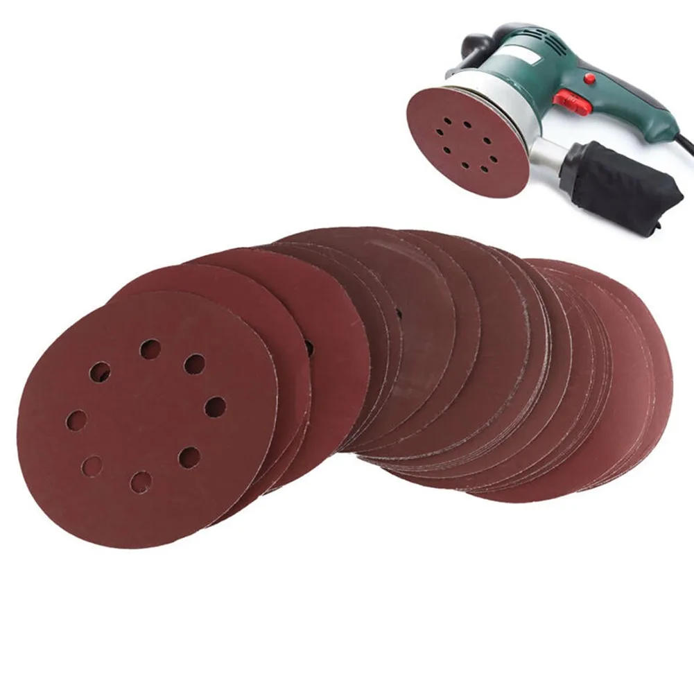 

Polishing Sanding Disc Round Workshop 50PCS Accessories Circle Equipment