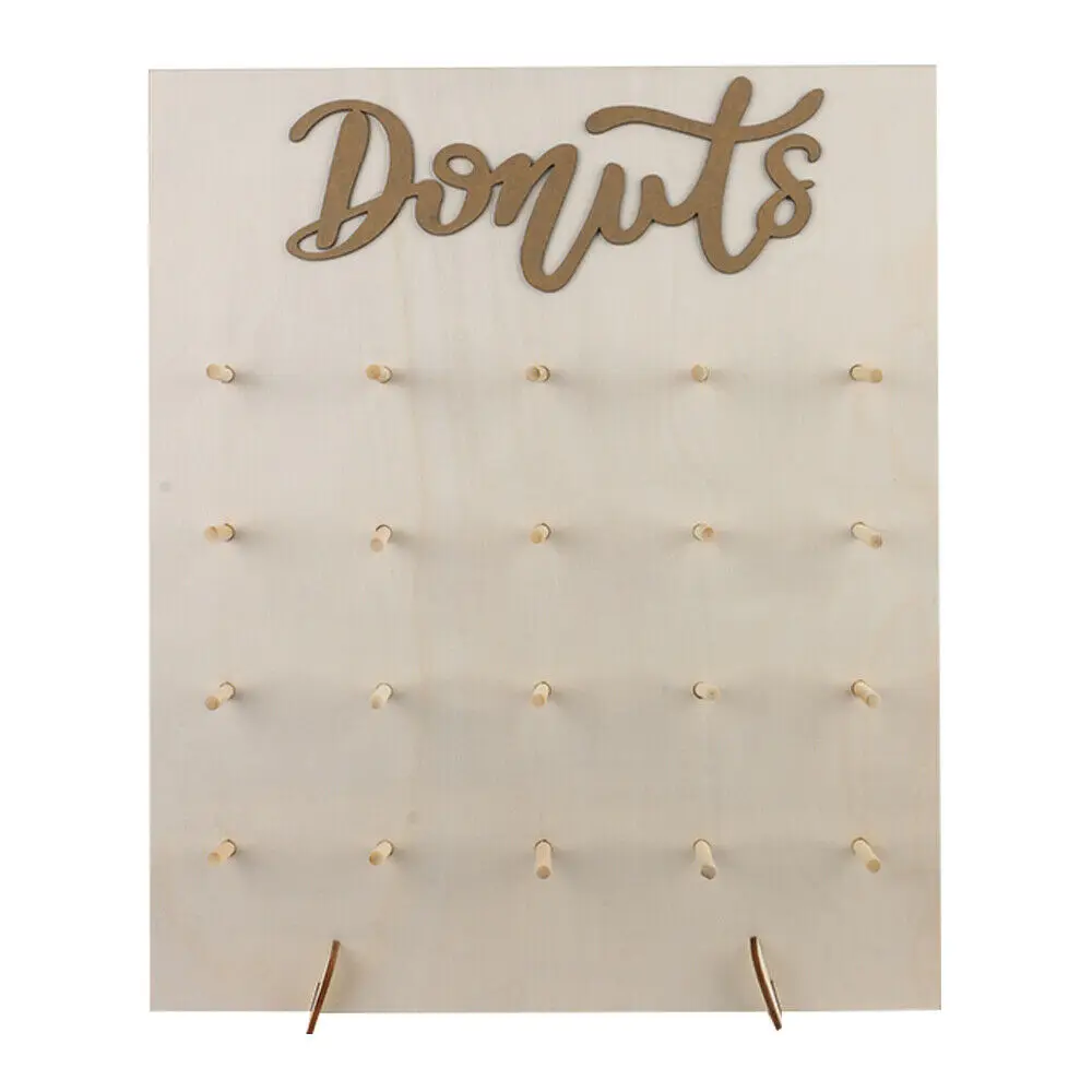 Пончик стена для свадьбы фотоэлемент пончик Сладкая корзина украшение стола