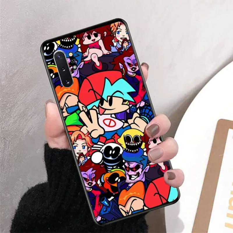 yinuoda hot game friday night funkin phone case for samsung note 5 7 8 9 10 20 pro plus lite ultra a21 12 02 free global shipping