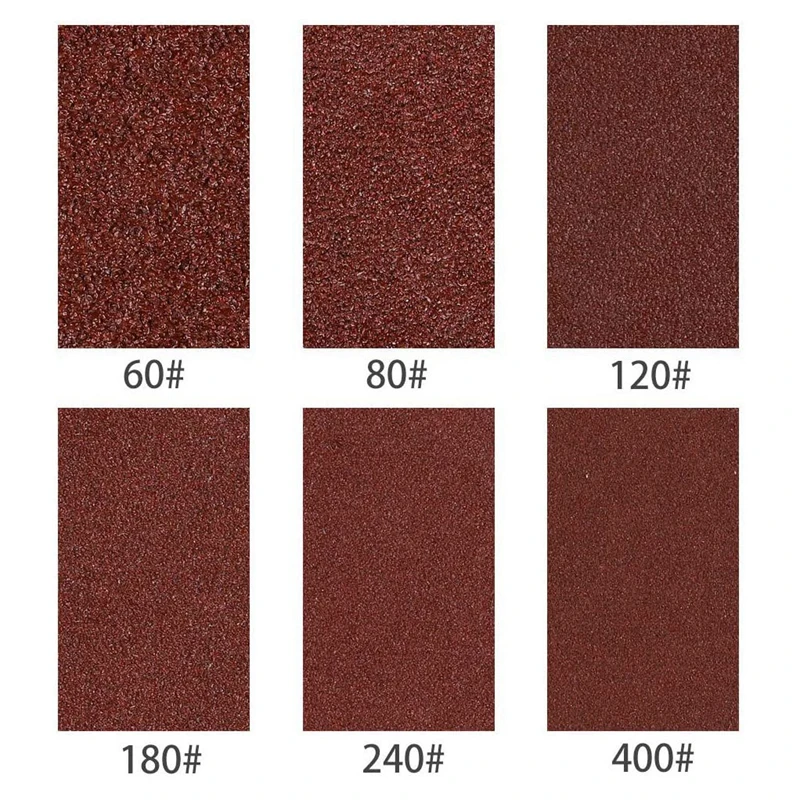 

18 Pack Sanding Belts 3X21 Inches(75X53m) Aluminum Oxide Sanding Belt (3 Each of 60 80 120 180 240 400 Grits) for Belt Sander