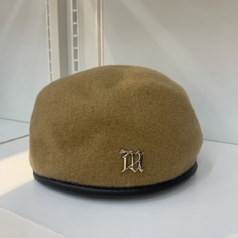 Винтажная Женская кепка из ПУ кожи в польском стиле |