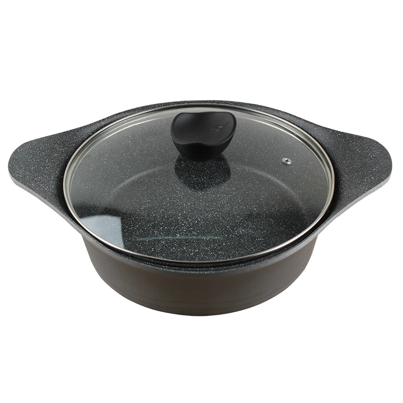 Корейский Железный алюминиевый горячий кастрюля для здоровья тушения супа со