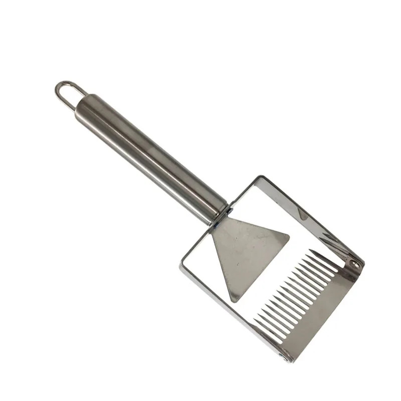 Вилка из нержавеющей стали с иглой для меда скребок нарезания сотовой расчески