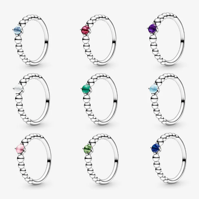 

Женское кольцо из серебра 925 пробы, с разноцветными драгоценными камнями