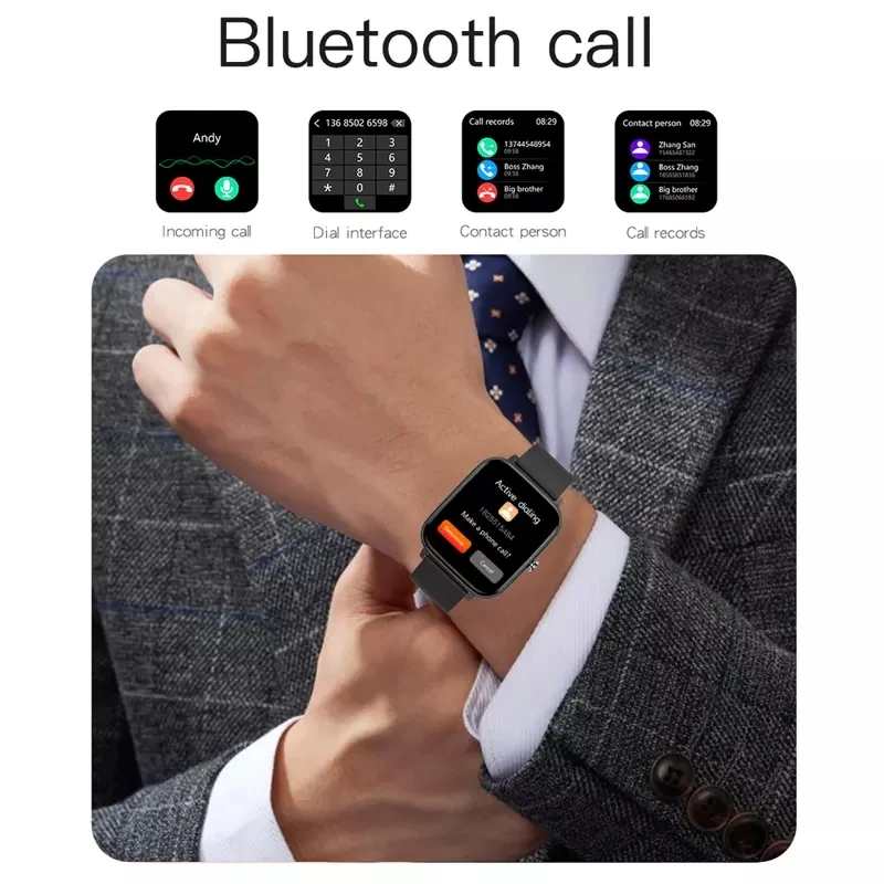 

2021 P6 Smart Watch Men Women Full Touch Sport SmartWatch Watch Heart Rate Monitor Fitness Tracker for Android IOS Smart Clock