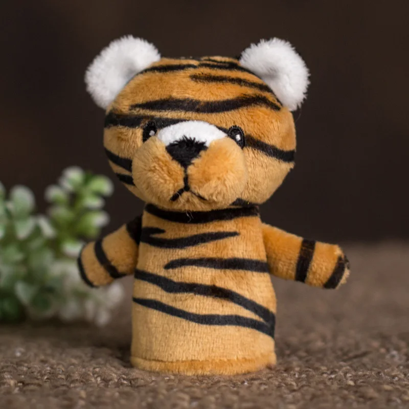 Обучение и обучение Kawaii детские мягкие игрушки животные пальчиковые куклы Тукан