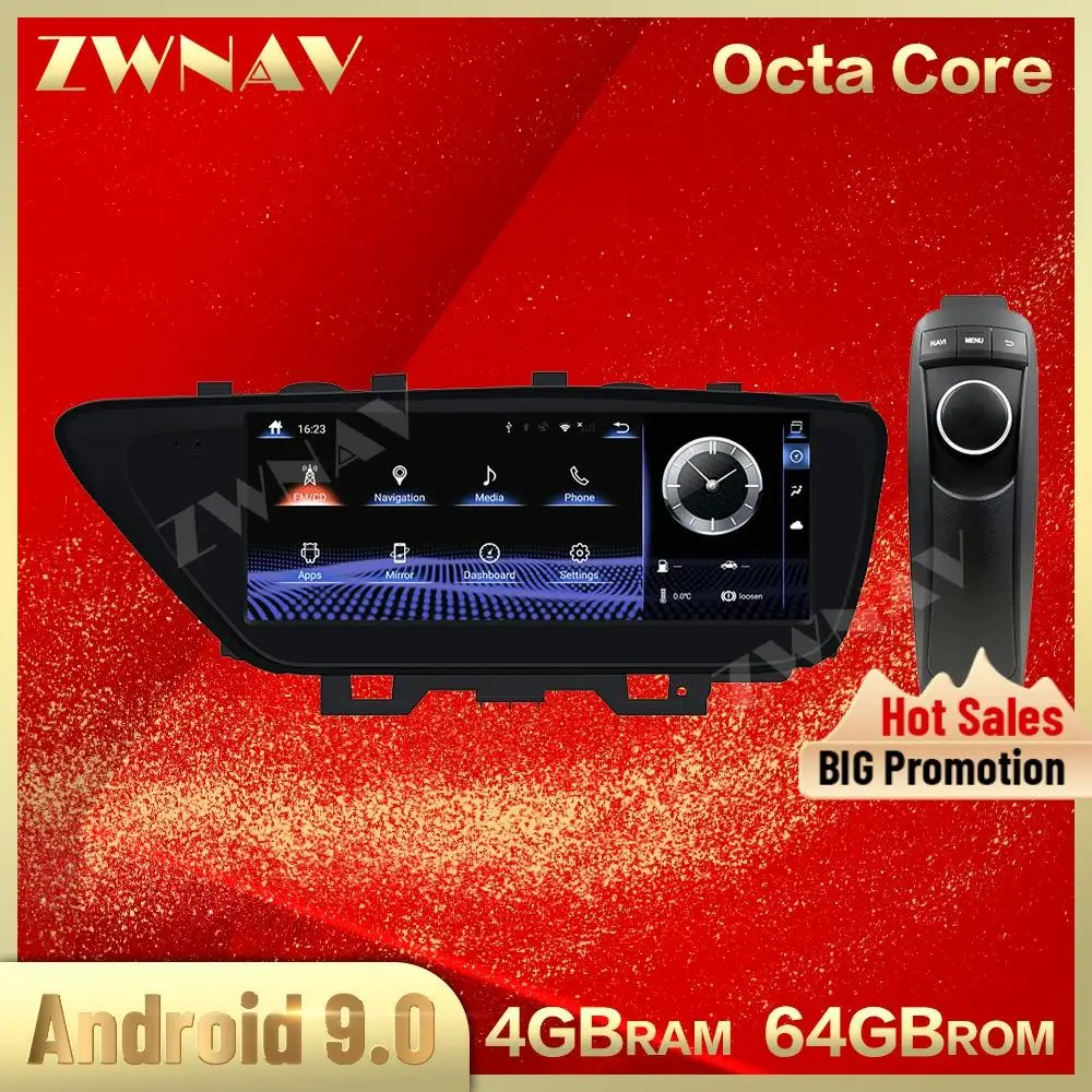

10.25 Inch Touch screen Android 9.0 Car Multimedia Player For lexus ES 2013-2017 car GPS Navi WIFI Audio Radio stereo head unit