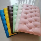 Настенные 3D наклейки, обои, самоклеящиеся, утолщенные татами, подушка из пены для защиты от столкновений, детской, спальни, гостиной