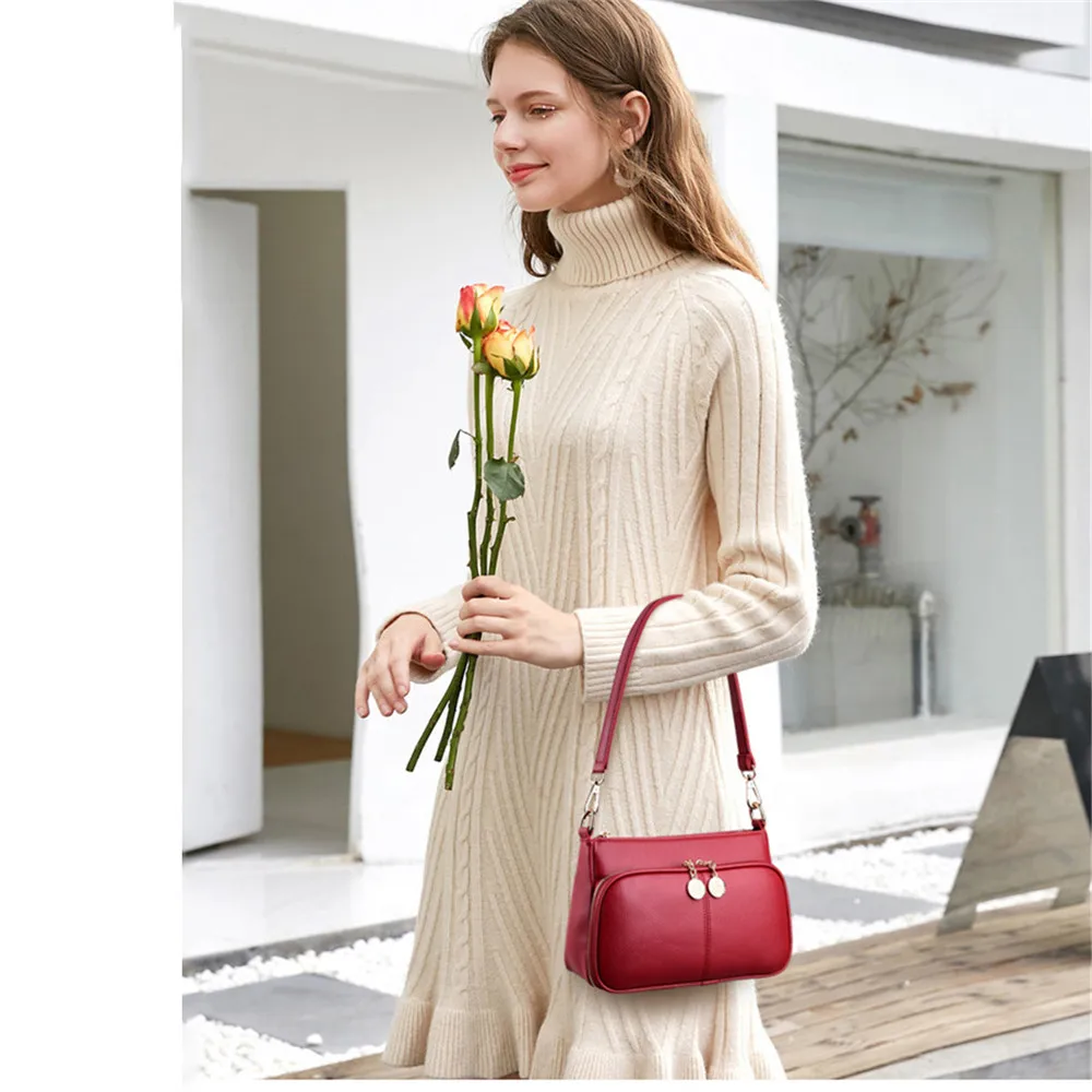 Роскошные кожаные сумки Bolsas De Mujer, женские сумки, дизайнерские маленькие сумки через плечо для женщин, женские ручные сумки, кошельки