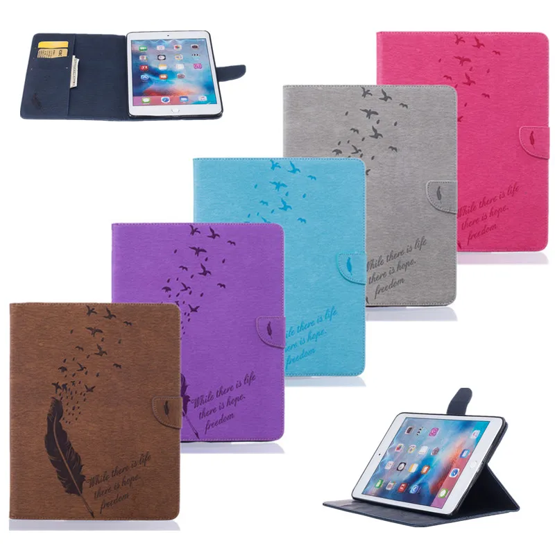 Чехлы для iPad Mini 4 роскошный мягкий чехол из искусственной кожи + Модный дизайн Apple