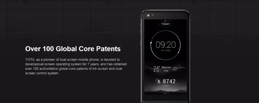 New Original Yota 3 Yotaphone 3 Dual Screen 5.5" Snapdragon 625 Octa Core 4G RAM 128G ROM Android 8.1 Support Play Store