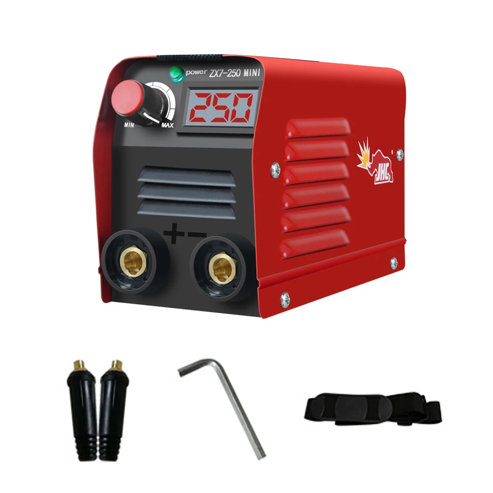 Мини дуговой сварочный аппарат 250A DC220V бытовой Чистый медный инвертор IGBT