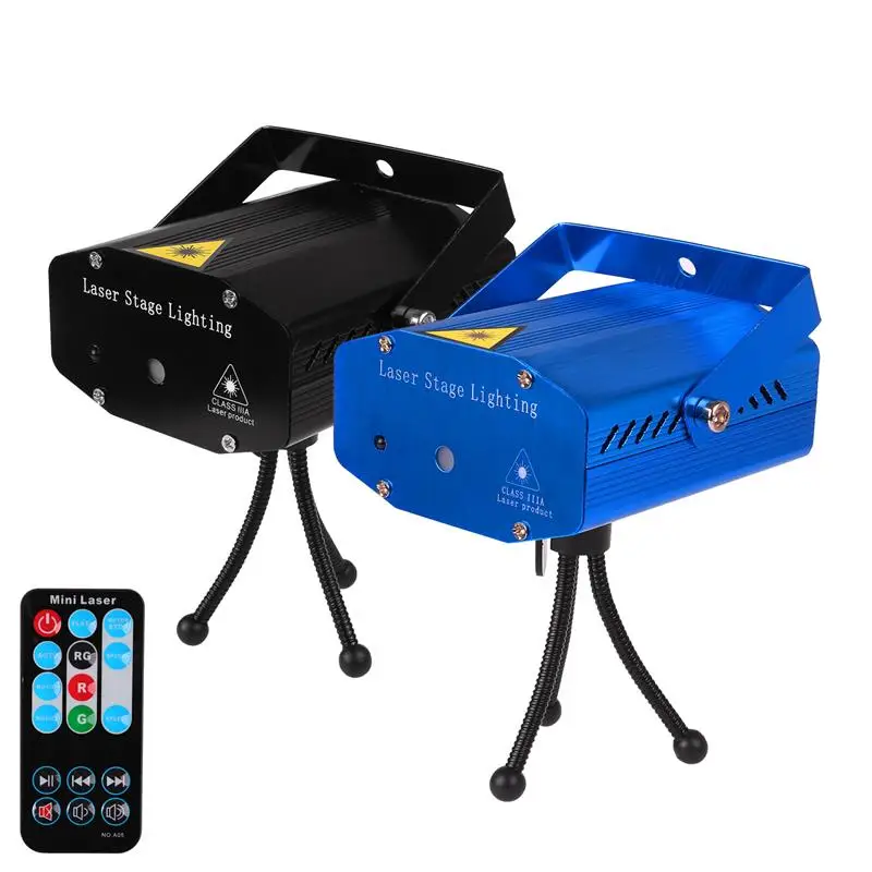 

1pc LED Disco Light Laser Projector AC 110V~240V Voice Control DJ Controller Laser Stage Light for New Year Birthday Party