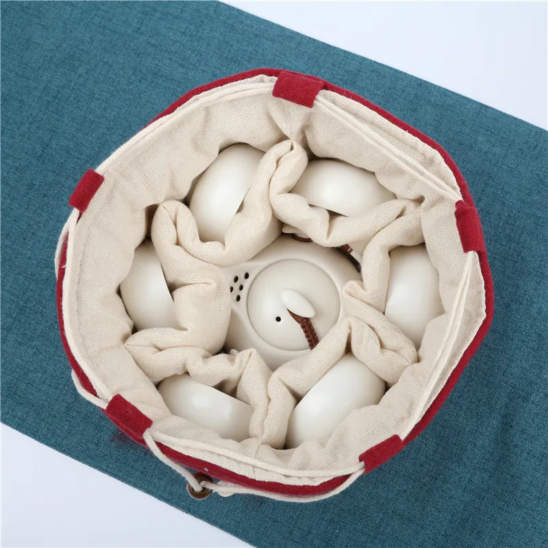 XMT HOME чайный набор кунг фу сумка для хранения портативный дорожный чайник чашка