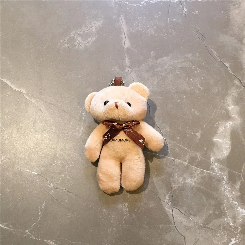 6 цветов 9 см подарок свадебный медведь плюшевая игрушечная кукла|plush toys|stuffed toysplush