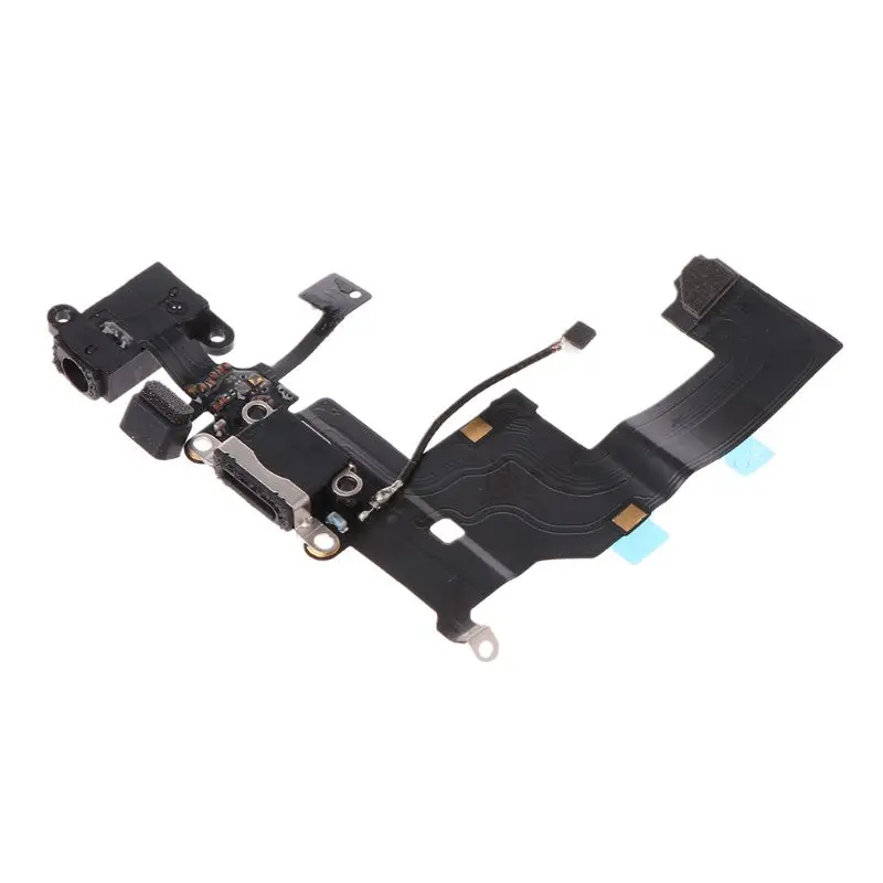

USB Charging Port Connector Micphone Earphone Jack Flex Cable Parts For iPhone 5 28GE