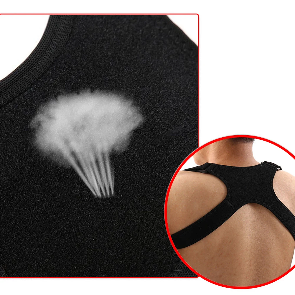 

Adjustable Back Support Belt Back Posture Corrector Shoulder Back Support Belt Lumbar Braces Belt Shoulder Posture Correction