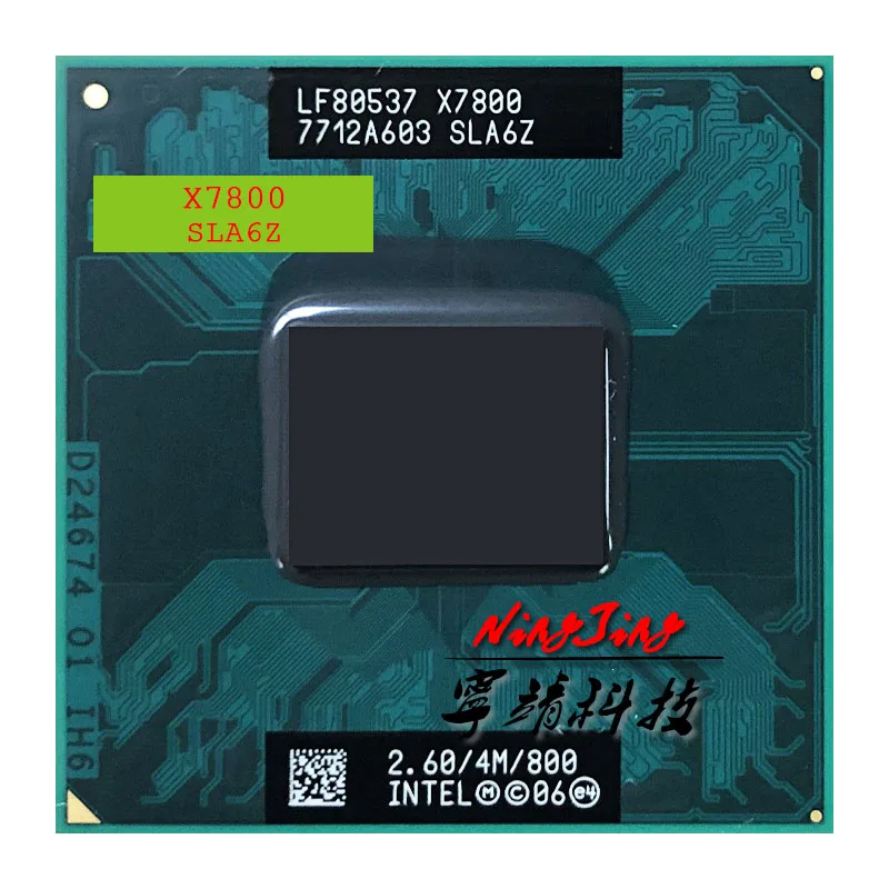 Процессор Intel Core 2 Extreme X7800 SLA6Z 6 ГГц двухъядерный двухпоточный ЦПУ процессор 4M 44 Вт