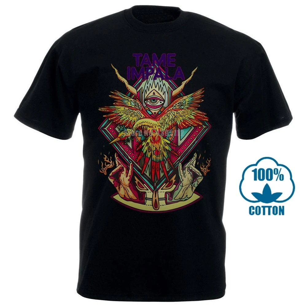 

Tame Impala T Shirt Eye Psychedelic Rock Band Australian Acid Lsd