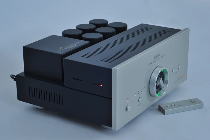 W-002 линейный магнитный LM-512CA ламповый усилитель предусилитель 3* RCA 1* XLR вход 6KZ8 6922 22DE4 с пультом дистанционного управления