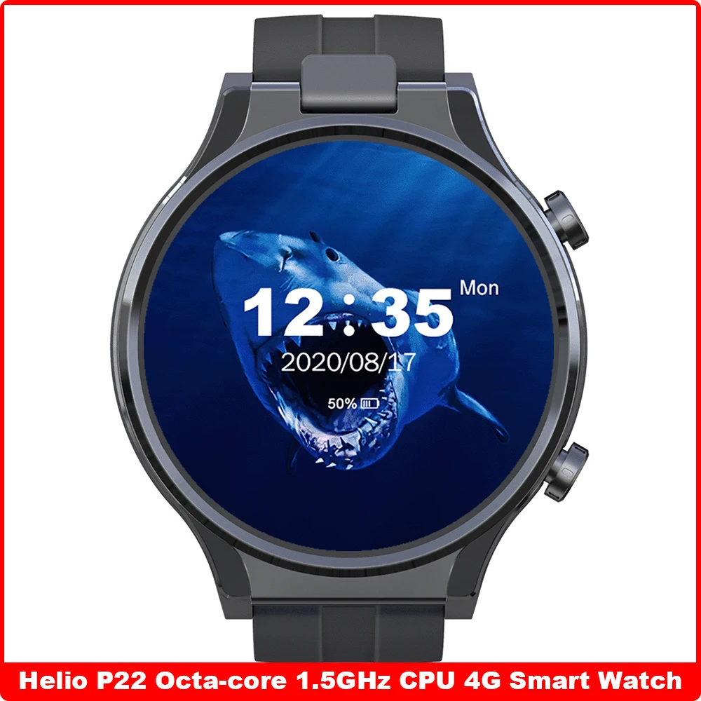 

Мужские умные часы с экраном 2,1 дюйма, Круглые, Android, камера Sony 13 МП, Восьмиядерный процессор Helio P22, SIM-карта, GPS, Wi-Fi, приложение, умные часы, часы...