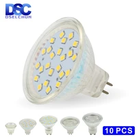 10pcslot mr16 gu10 12v 220v gu5 3 lampada led bulb 3w 5w bombillas led cob lamp spotlight lampara led spot light 24120 degree