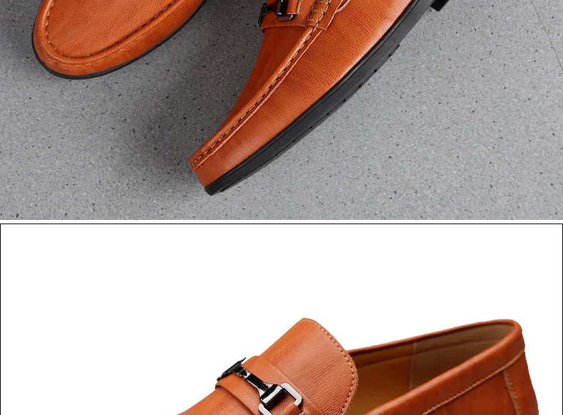 Роскошная обувь; мужские лоферы из натуральной кожи; сезон весна-осень; zapatos de hombre mocasines cuero; повседневные мужские лоферы без застежки; горячая распродажа