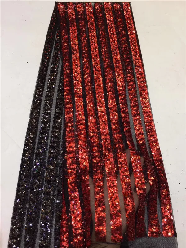 2019 африканская сетчатая кружевная ткань Высококачественная элегантная синяя